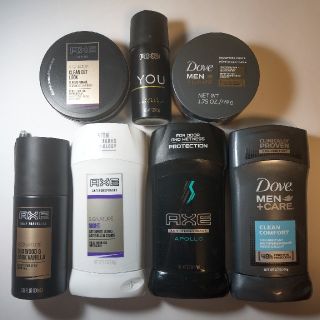 ユニリーバ(Unilever)のAXE デオドラントスティック＆フレグランスミスト＆ヘアワックス７点セット(ボディソープ/石鹸)