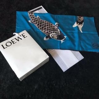 ロエベ(LOEWE)の✔️即日発送 LOEWE 希少 大判スカーフ(バンダナ/スカーフ)