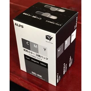 アルプスプリンタ用インクカセット紙用カラー3個パック(PC周辺機器)