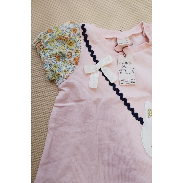 petit main(プティマイン)のトップス 80 petitmain キッズ/ベビー/マタニティのベビー服(~85cm)(Ｔシャツ)の商品写真