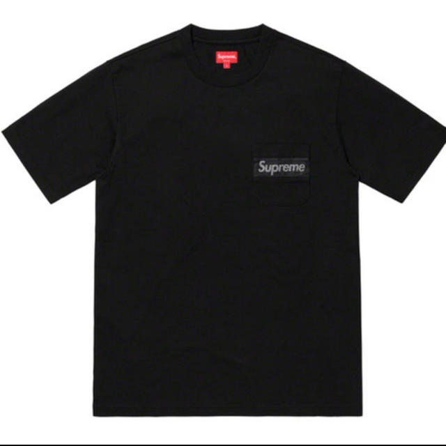 Supreme Mesh Stripe Pocket TeeTシャツ/カットソー(半袖/袖なし)