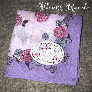 お値下げ♦️新品・未使用品【Fleurs Ronde】 ハンカチ(ハンカチ)