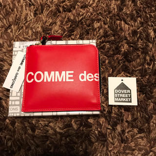コムデギャルソン(COMME des GARCONS)のHUGE LOGO wallet comme does garcons ロゴ財布(コインケース/小銭入れ)