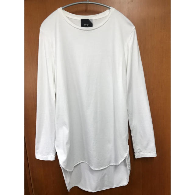 アヤコ様専用 aton SUVIN 60/2 ラウンドヘム ロングTシャツ