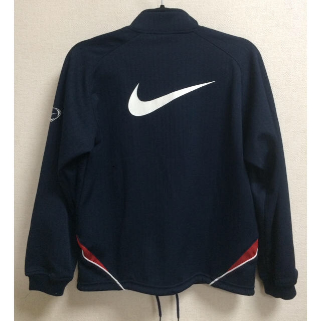 NIKE(ナイキ)のナイキ NIKE ジップアップ ジャージ ジャンパー 紺 140 キッズ/ベビー/マタニティのキッズ服男の子用(90cm~)(ジャケット/上着)の商品写真