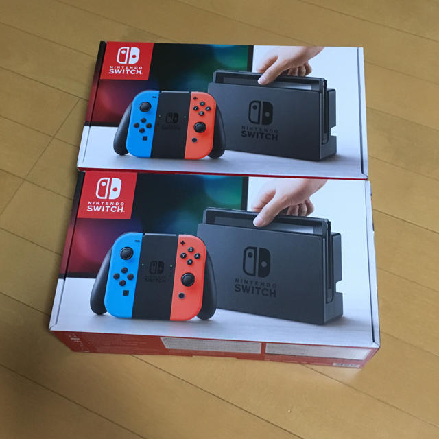 【２台セット】ニンテンドー スイッチ ネオン 新品未使用