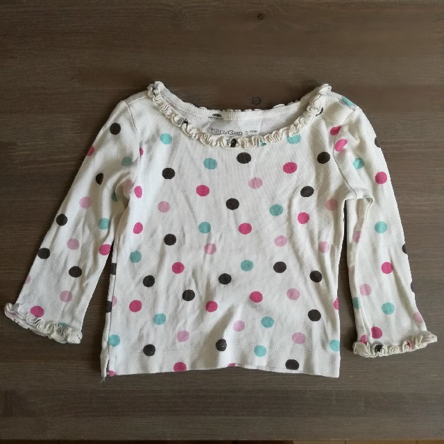 babyGAP(ベビーギャップ)の長袖カットソーセット キッズ/ベビー/マタニティのベビー服(~85cm)(シャツ/カットソー)の商品写真