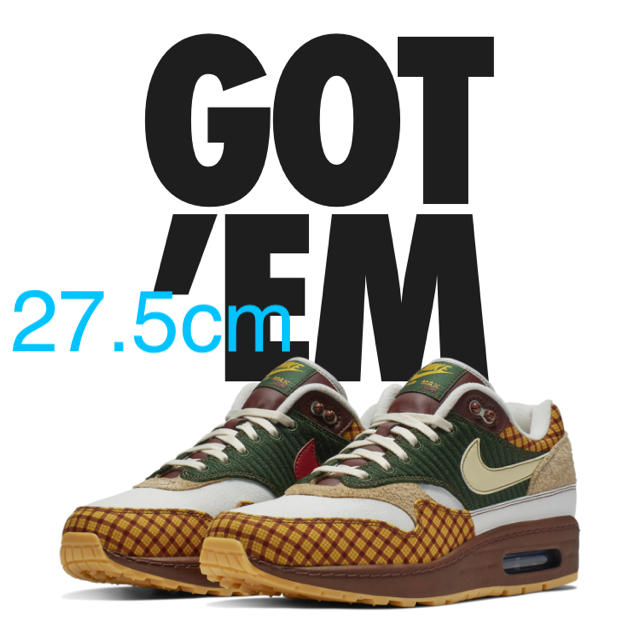 AIR MAX 1  スーザン 27.5