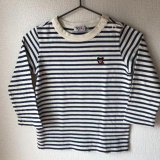 ミキハウス(mikihouse)のDOUBLE.B ボーダーカットソー(Tシャツ/カットソー)