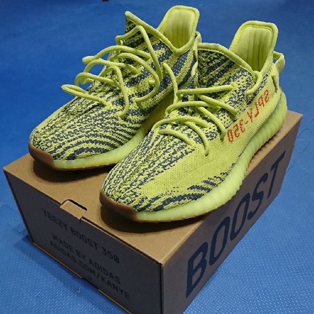 adidas(アディダス)のyeezy boost 350 v2 semi frozen yellow  メンズの靴/シューズ(スニーカー)の商品写真