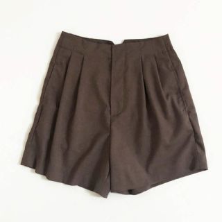 トゥデイフル(TODAYFUL)のtodayful/Highwaist Tuck Halfpants(ショートパンツ)