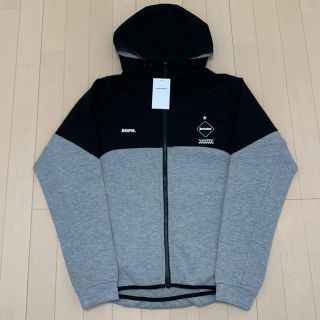 エフシーアールビー(F.C.R.B.)のMサイズ☆FCRB ベンチレーションフーディー黒灰☆(パーカー)