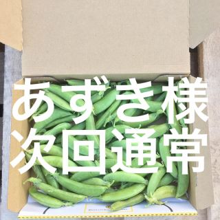 鹿児島産スナップエンドウ箱込み500g^_^次回通常(野菜)