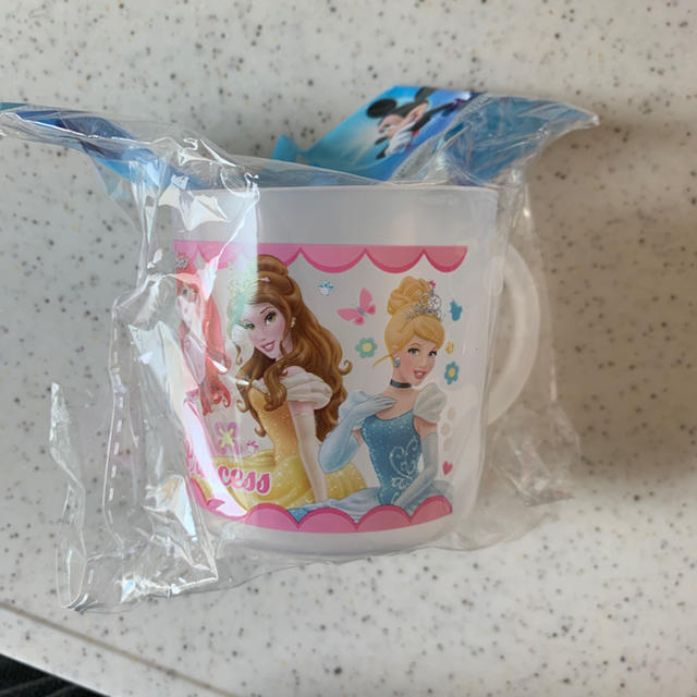 Disney(ディズニー)のプリンセス コップ キッズ/ベビー/マタニティの授乳/お食事用品(その他)の商品写真