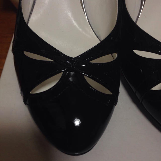DIANA(ダイアナ)のダイアナ❤︎黒パンプス 24.5 レディースの靴/シューズ(ハイヒール/パンプス)の商品写真