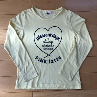 ピンクラテ(PINK-latte)のピンクラテ☆ロングTシャツ カットソー(Tシャツ/カットソー)
