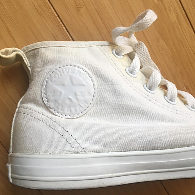 CONVERSE(コンバース)のhappiness様専用☆CONVERSE ハイカットスニーカー 21 キッズ/ベビー/マタニティのキッズ靴/シューズ(15cm~)(スニーカー)の商品写真