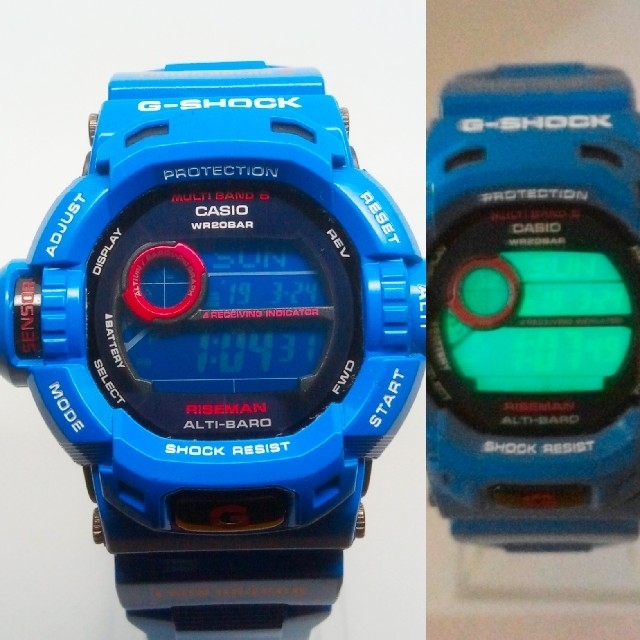 G-SHOCK(ジーショック)の希少カラー！RISEMAN GW-9200BLJ-2JF G-SHOCK メンズの時計(腕時計(デジタル))の商品写真