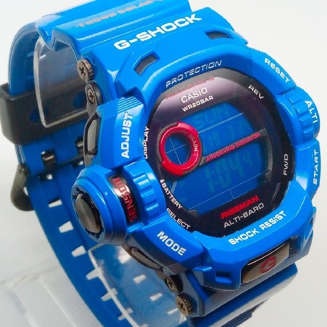 G-SHOCK(ジーショック)の希少カラー！RISEMAN GW-9200BLJ-2JF G-SHOCK メンズの時計(腕時計(デジタル))の商品写真