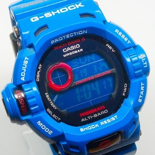 ジーショック(G-SHOCK)の希少カラー！RISEMAN GW-9200BLJ-2JF G-SHOCK(腕時計(デジタル))