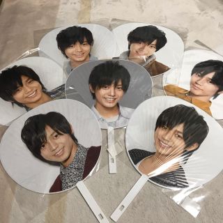 大切な人へのギフト探し ☆永瀬廉☆歴代うちわ6点セット - タレント アームツイスト 永瀬廉 歴代団扇 キンプリ アイドル