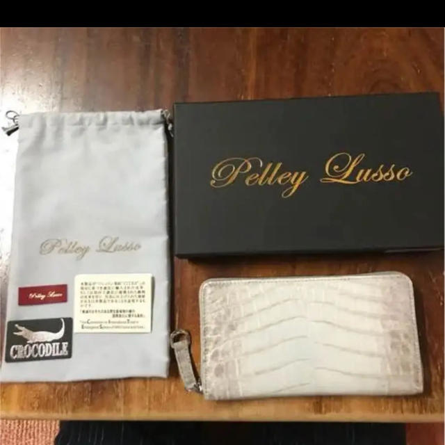 Pelley Lusso ヒマラヤ クロコダイル 本革 新品未使用 ！値下げ中、