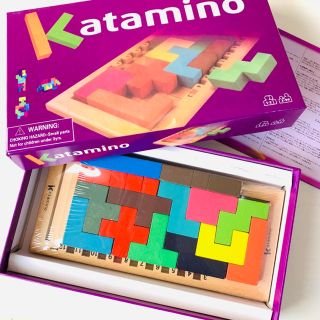 送料無料【新品】katamino カタミノ 木製 パズル (知育玩具)