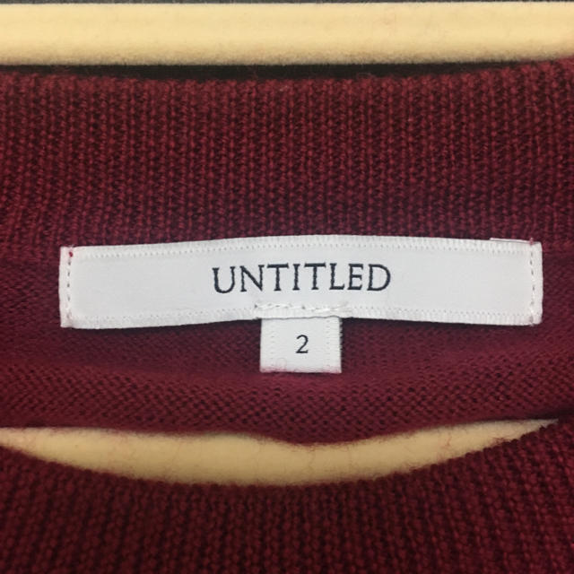 UNTITLED(アンタイトル)のUNTITLED ニット レディースのトップス(ニット/セーター)の商品写真