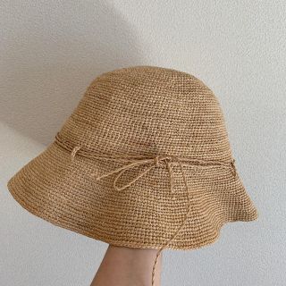 ムジルシリョウヒン(MUJI (無印良品))の無印 MUJI ラフィア ストローハット(麦わら帽子/ストローハット)