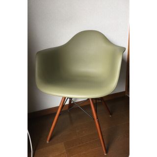 イームズ(EAMES)のイームズ アーム チェア DAW グリーン(ダイニングチェア)