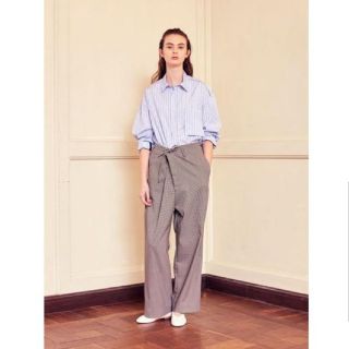 YOKE WIDE PAJAMA PANTS グレーS  ヨーク (その他)