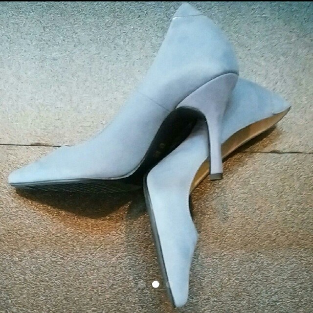 レディース⭐パンプス⭐ ブルー⭐22・23cm レディースの靴/シューズ(ハイヒール/パンプス)の商品写真