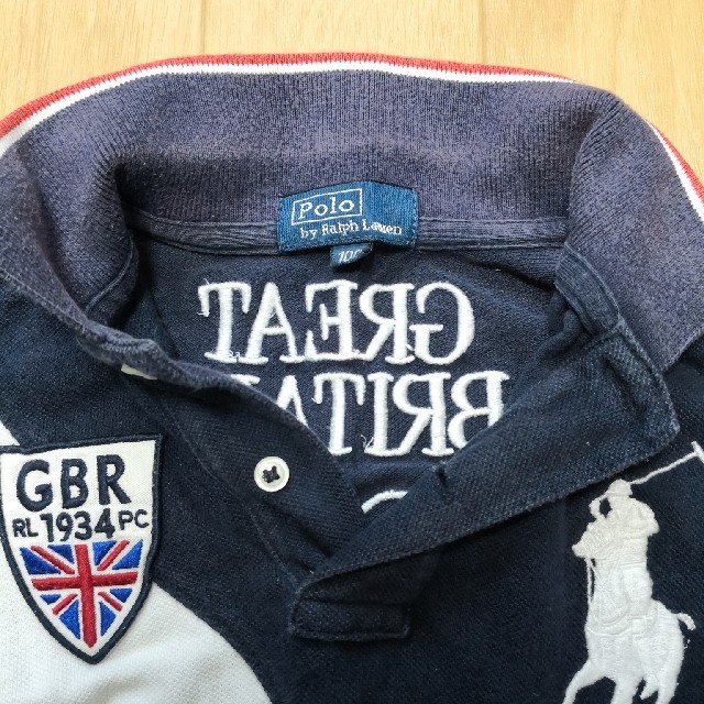 Ralph Lauren(ラルフローレン)のRALPH LAUREN　ポロシャツ　100㎝ キッズ/ベビー/マタニティのキッズ服男の子用(90cm~)(Tシャツ/カットソー)の商品写真