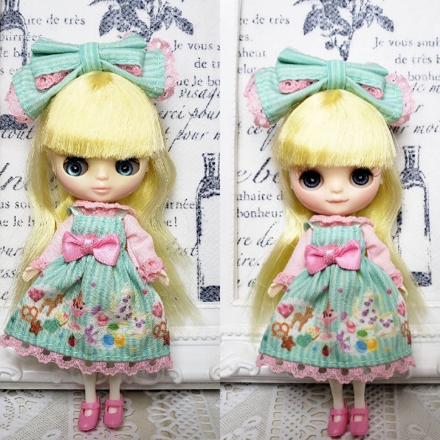 オーダー】♡ラピっ子doll♡カスタムプチブライス・コニーコニール♡ オーダー】♡ラピっ子doll♡カスタムプチブライス・コニーコニール♡