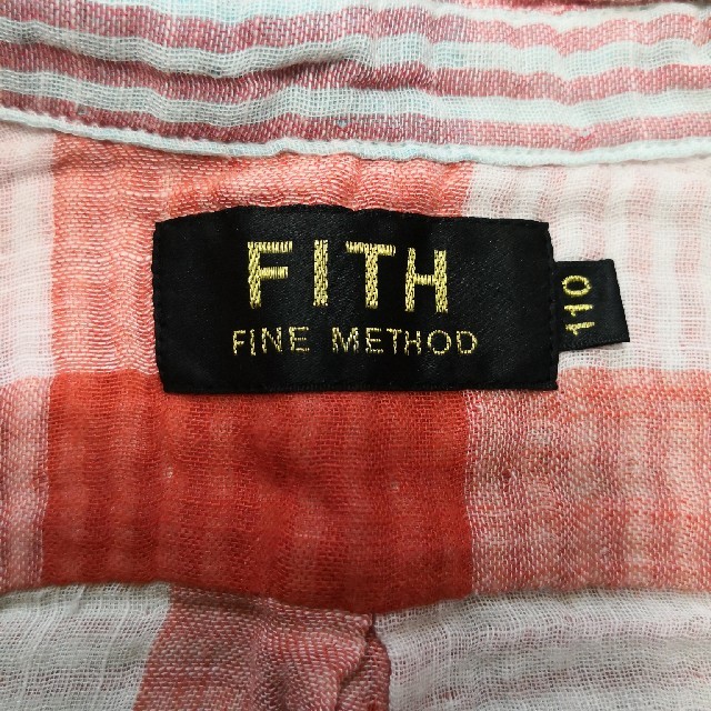 FITH(フィス)の【未使用】Fith  110㎝ キッズ/ベビー/マタニティのキッズ服男の子用(90cm~)(Tシャツ/カットソー)の商品写真