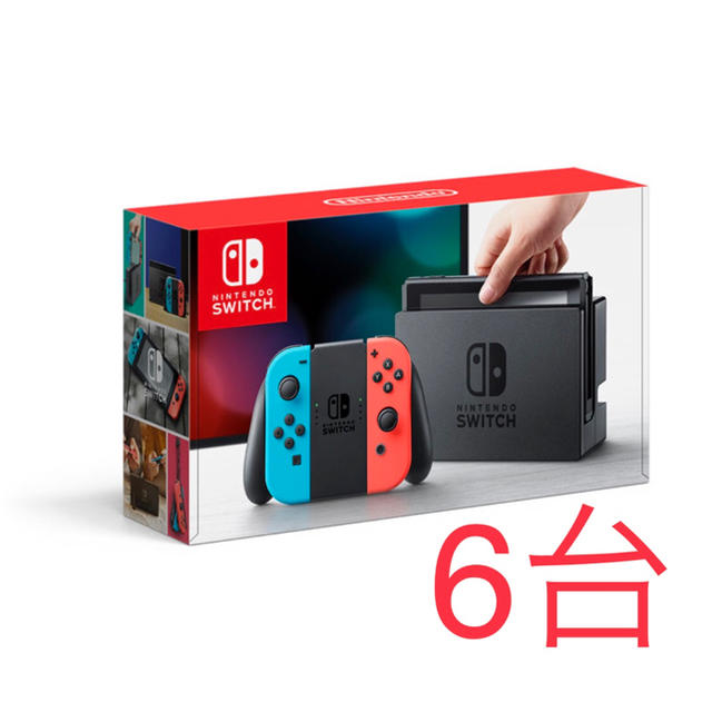 Nintendo Switch ネオンブルー/(R) ネオンレッド 6台