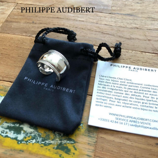 Philippe Audibert(フィリップオーディベール)の極美品⭐️PHILIPPE AUDIBERT／フィリップ オーディベール リング レディースのアクセサリー(リング(指輪))の商品写真