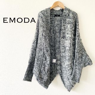 エモダ(EMODA)のEMODA＊ドルマンニットカーディガン(カーディガン)