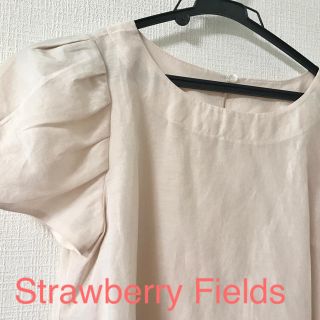 ストロベリーフィールズ(STRAWBERRY-FIELDS)のりんごさま専用❤️Strawberry Fields ❤️綿+シルクブラウス(シャツ/ブラウス(半袖/袖なし))