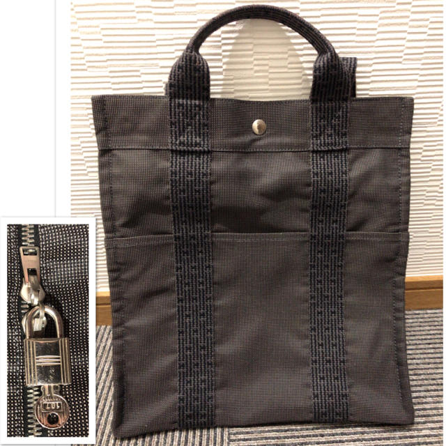 HERMES エルメス エールライン アド MM カデナ 鍵付き 美品 - リュック