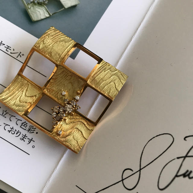 MIKIMOTO - お値下げ 福原佐智 ダイヤモンド k18 ブローチ 0.55 MIKIMOTO - お値下げ 福原佐智 ダイヤモンド k18 ブローチ 0.55