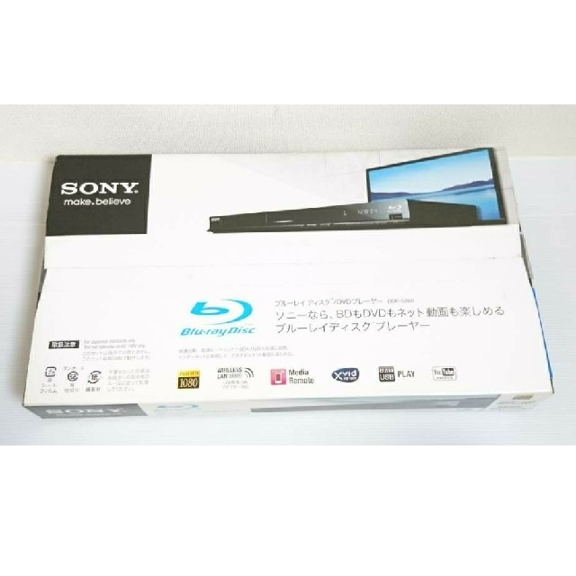 SONY(ソニー)の未開封 BDP-S380

新品 スマホ/家電/カメラのテレビ/映像機器(ブルーレイプレイヤー)の商品写真