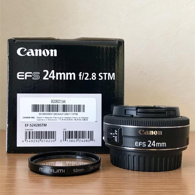 Canon EF S mm f.8 STM レンズ保護フィルター付き   www