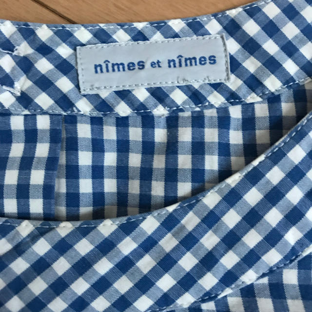 NIMES(ニーム)のNîmes  ギンガムチェックブラウス レディースのトップス(シャツ/ブラウス(長袖/七分))の商品写真