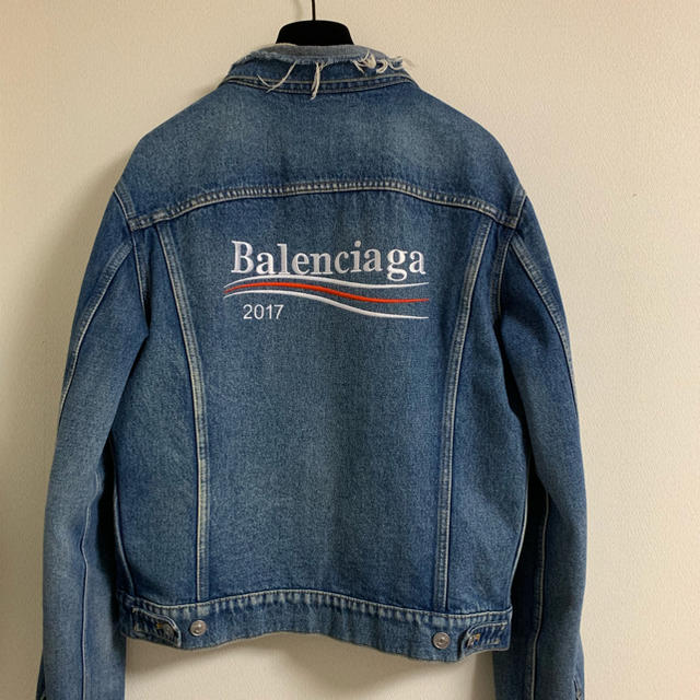 最終値下げ Balenciaga デニムジャケット バレンシアガ BALENCIAGA Gジャン/デニムジャケット 