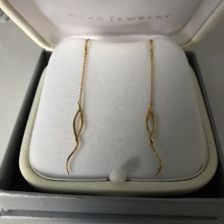 スタージュエリー(STAR JEWELRY)の専用です K18YG フックピアス(ピアス)