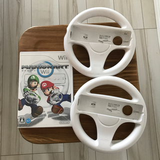 ウィー(Wii)のマリオカート wii おまけ付き(家庭用ゲームソフト)