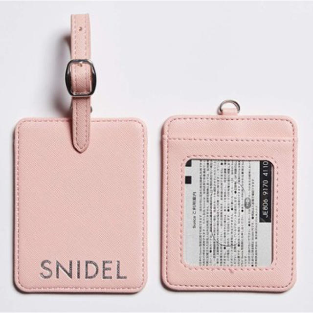 SNIDEL(スナイデル)のスナイデル   ラゲージタグ 雑誌sesame  付録 レディースのファッション小物(名刺入れ/定期入れ)の商品写真