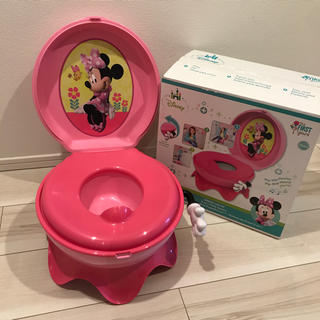 ディズニー(Disney)のミニーマウス おまる トイレトレーニング(ベビーおまる)