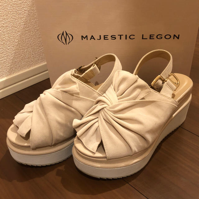 MAJESTIC LEGON(マジェスティックレゴン)のMAJESTIC LEGON サンダル レディースの靴/シューズ(サンダル)の商品写真